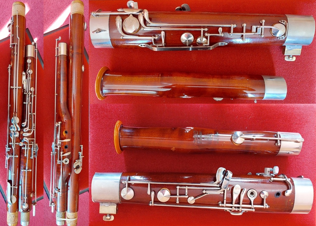 A picture of an Adler Sonora bassoon